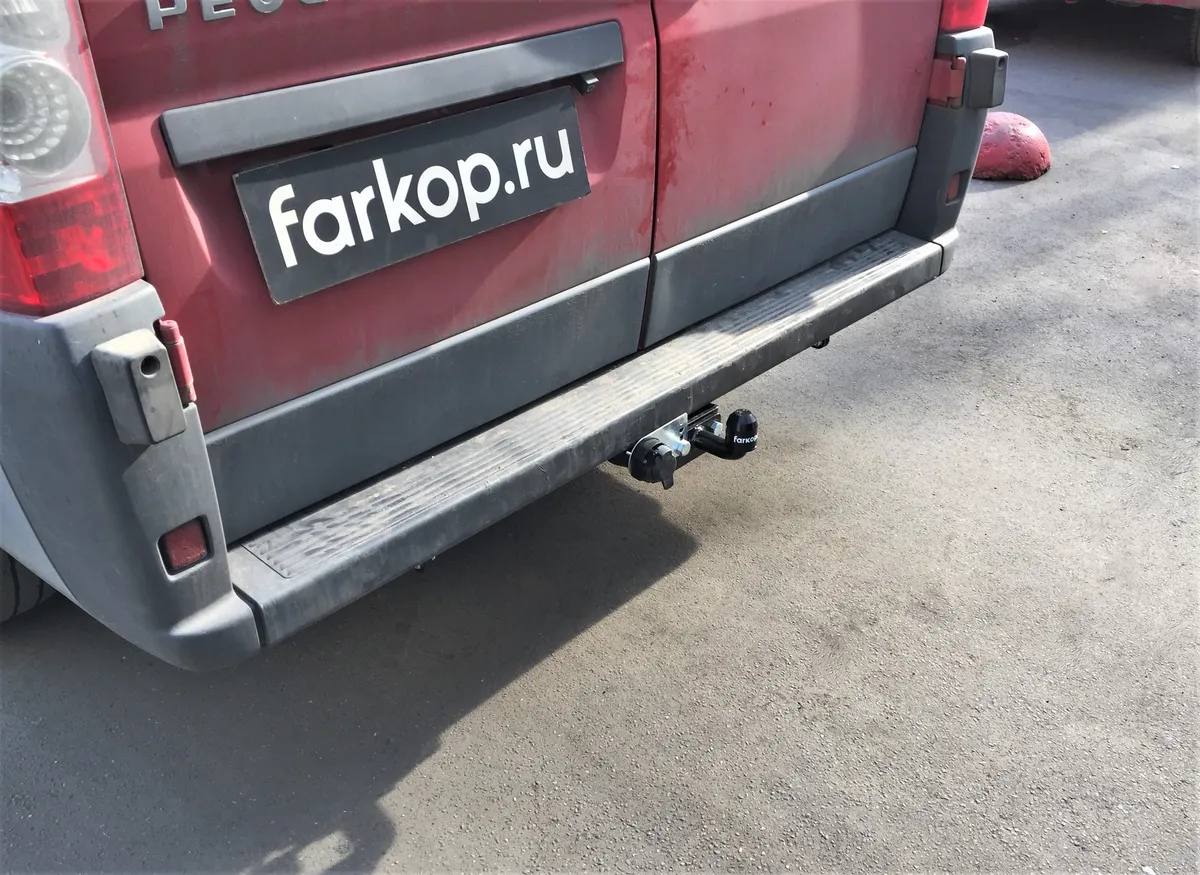 Фаркоп Лидер Плюс для Peugeot Boxer (L1,L2,L3) 2006- P107-FC в Ставрополь