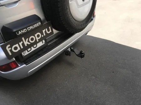 Фаркоп Лидер Плюс для Toyota Land Cruiser Prado J120 2002-2009 T123-AE в Ставрополь