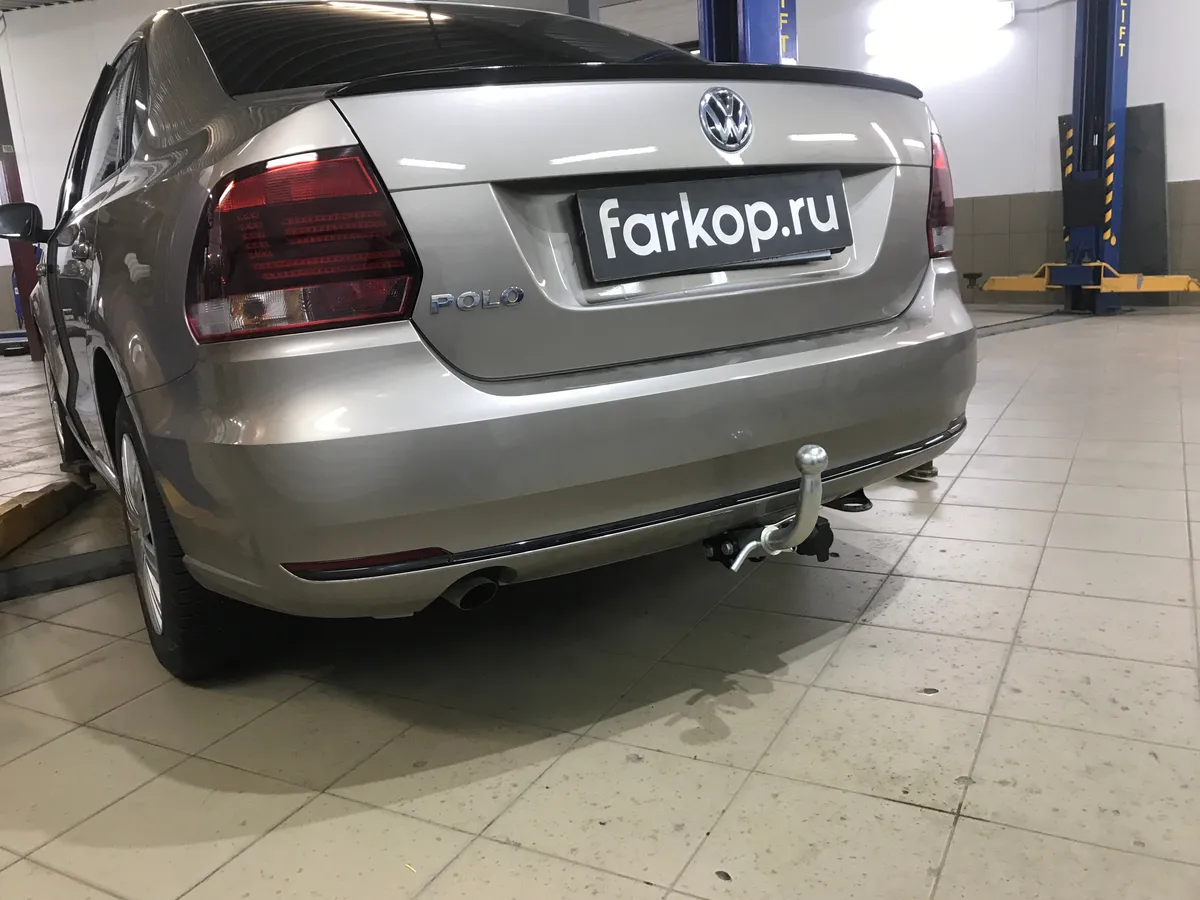 Фаркоп Лидер Плюс для Volkswagen Polo (седан) 2010-2020 V125-BA в Ставрополь Фаркоп Лидер Плюс для Volkswagen Polo (седан) 2010-2020 V125-BA в Ставрополь