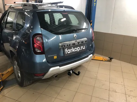 Фаркоп Лидер Плюс для Renault Duster 2015-2021 R115-A в Ставрополь