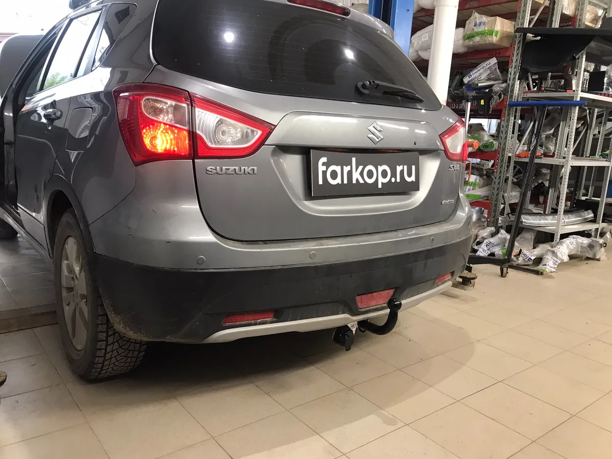 Фаркоп Лидер Плюс для Suzuki SX4 (S-cross) 2013- S405-A в Ставрополь Фаркоп Лидер Плюс для Suzuki SX4 (S-cross) 2013- S405-A в Ставрополь