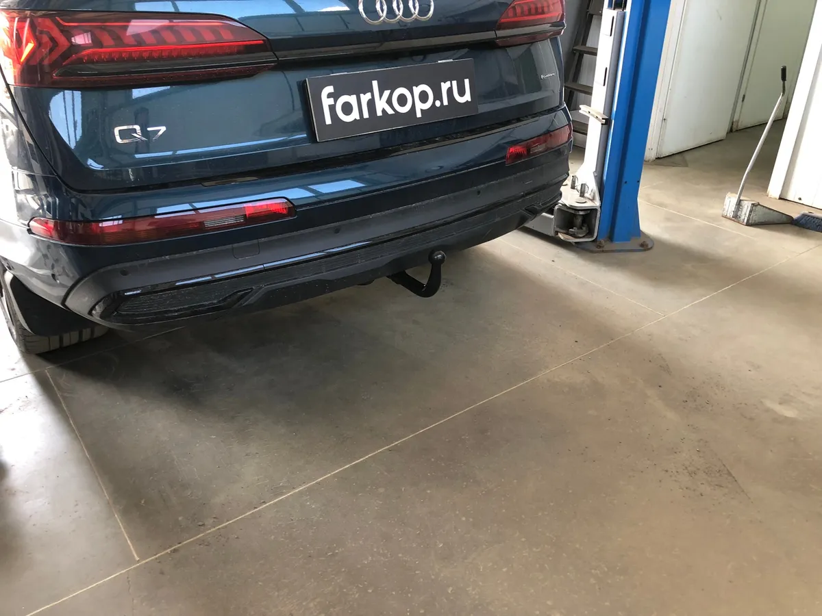 Фаркоп Steinhof для Audi Q7 2020- A-108 в Ставрополь Фаркоп Steinhof для Audi Q7 2020- A-108 в Ставрополь