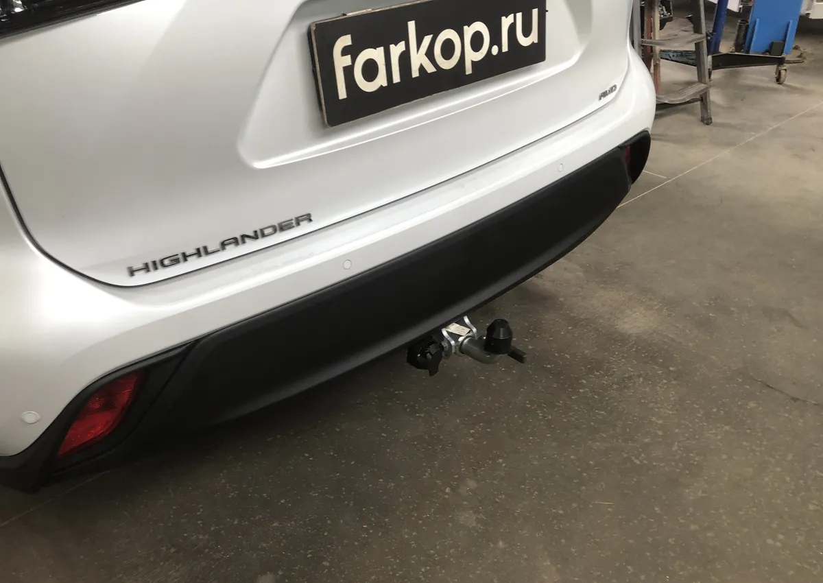 Фаркоп Galia для Toyota Highlander 2019-2026 T077C в Ставрополь Фаркоп Galia для Toyota Highlander 2019-2026 T077C в Ставрополь