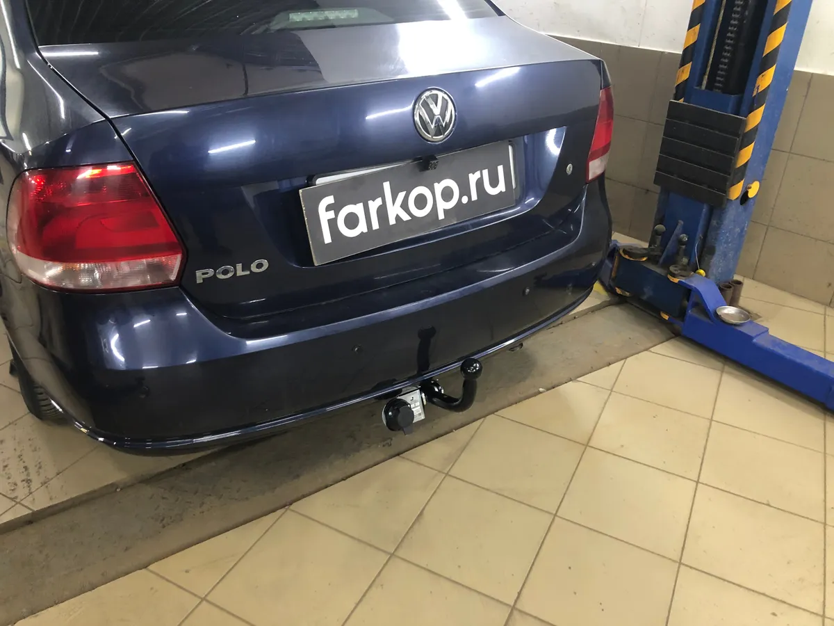 Фаркоп Лидер Плюс для Volkswagen Polo (седан) 2010-2020 V125-A в Ставрополь Фаркоп Лидер Плюс для Volkswagen Polo (седан) 2010-2020 V125-A в Ставрополь
