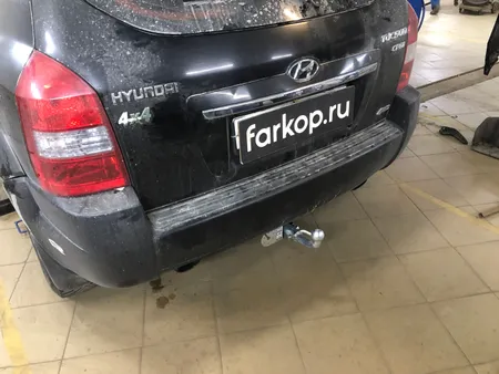 Фаркоп Лидер Плюс для Hyundai Tucson 2004-2010 H204-BA в Ставрополь