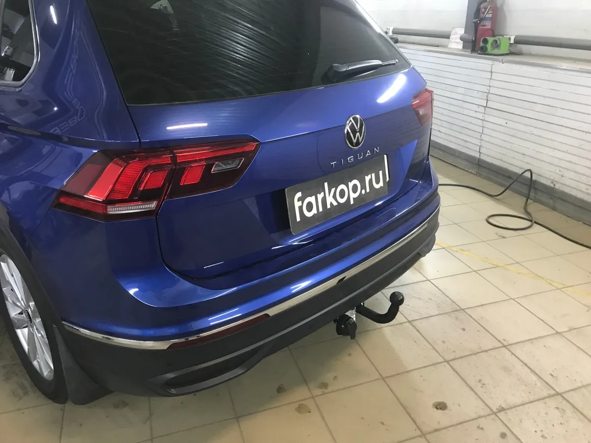 Фаркоп Лидер Плюс для Volkswagen Tiguan 2017- V123-A в Ставрополь