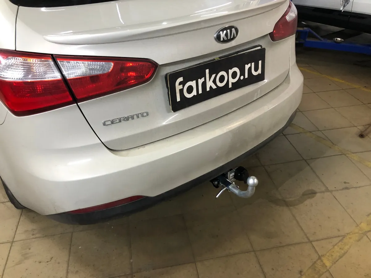 Фаркоп Лидер Плюс для Kia Cerato (седан) 2013-2016 K127-BA в Ставрополь