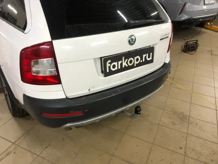 Фаркоп Galia для Skoda Octavia (лифтбек, универсал, вкл. Scout) 2005-2013 S086A в Ставрополь