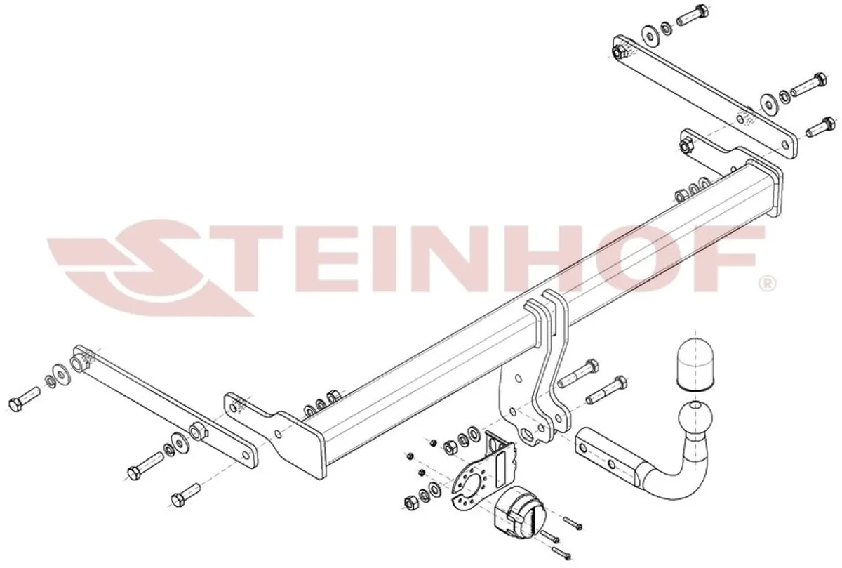 Фаркоп Steinhof для Mazda 3 (седан) 2019- Арт. M-061 M-061 в Ставрополь Фаркоп Steinhof для Mazda 3 (седан) 2019- Арт. M-061 M-061 в Ставрополь