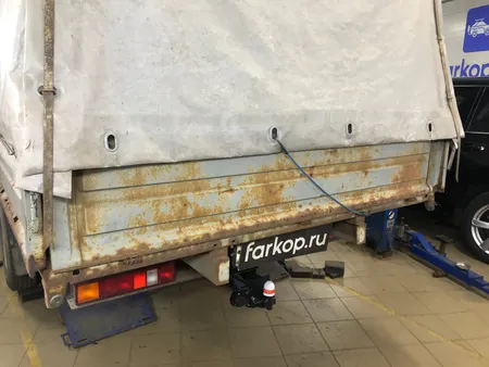 Фаркоп Трейлер для Gaz Газель 330202 удлиненная база (в т.ч. Gaz 33023 Фермер удлин.) Арт. 330202.K2 330202.K2 в Ставрополь