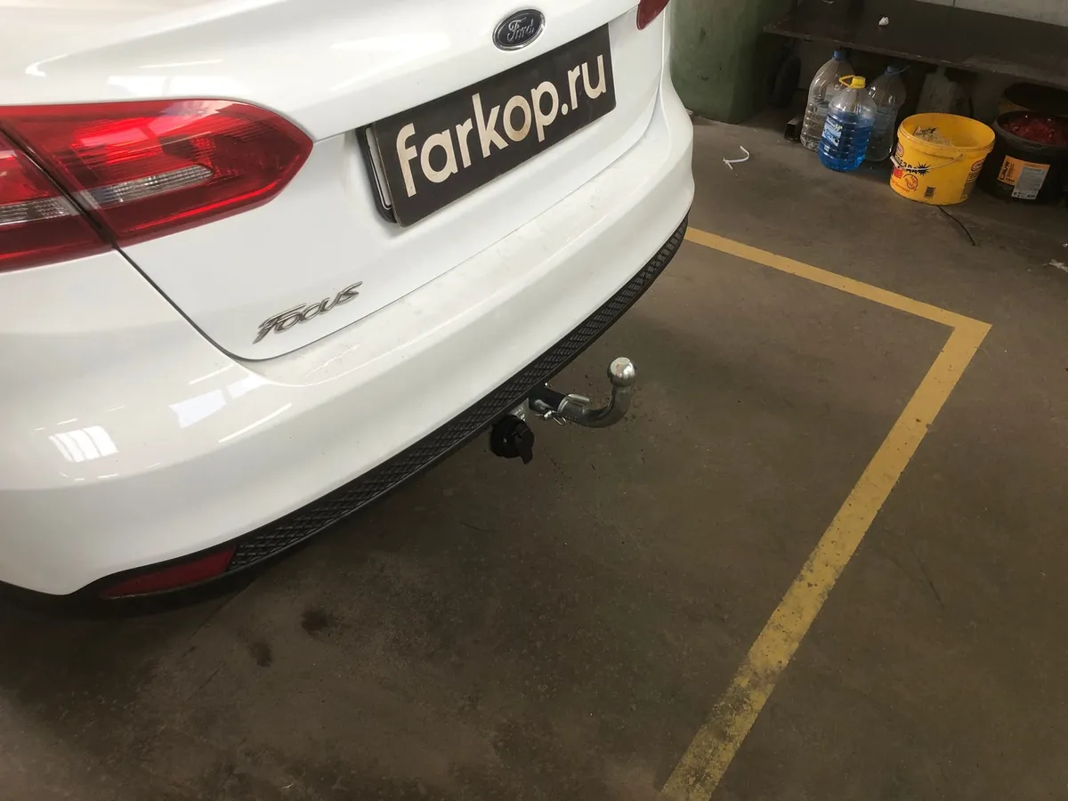 Фаркоп Лидер Плюс для Ford Focus (седан) 2011-2018 F102-BA в Ставрополь