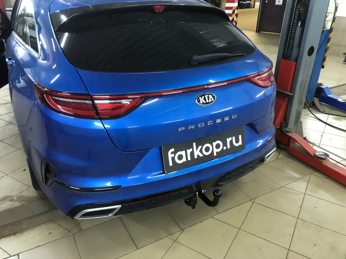 Фаркоп Лидер Плюс для Kia ProCeed (универсал) 2018- K125-A в Ставрополь