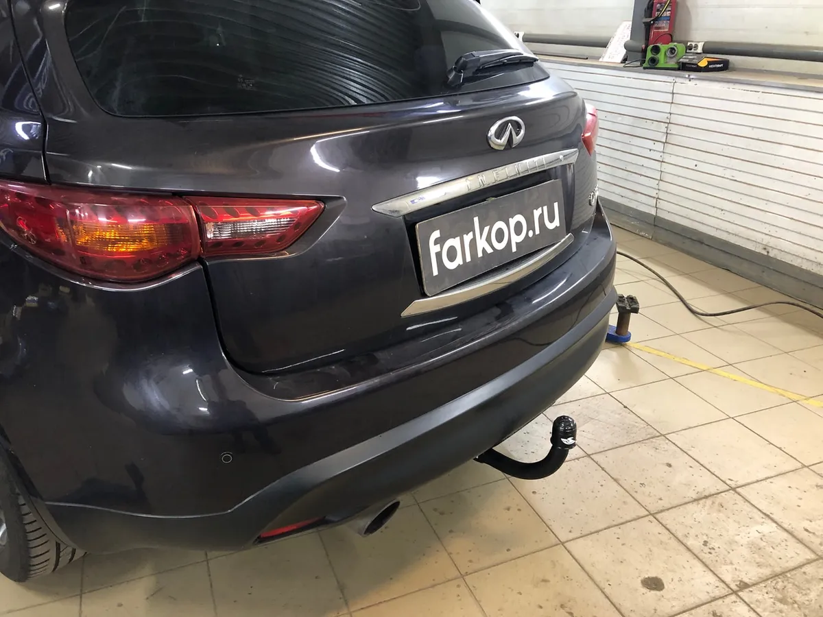 Фаркоп Steinhof для Infiniti QX70 2013-2017 I-027 в Ставрополь
