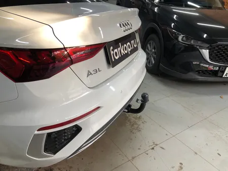 Фаркоп Steinhof для Audi A3 (седан, хетчбек) 2020- Арт. A-126 A-126 в Ставрополь