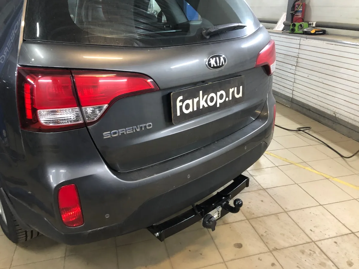 Фаркоп Лидер Плюс для Kia Sorento 2012-2021 H224-FC в Ставрополь