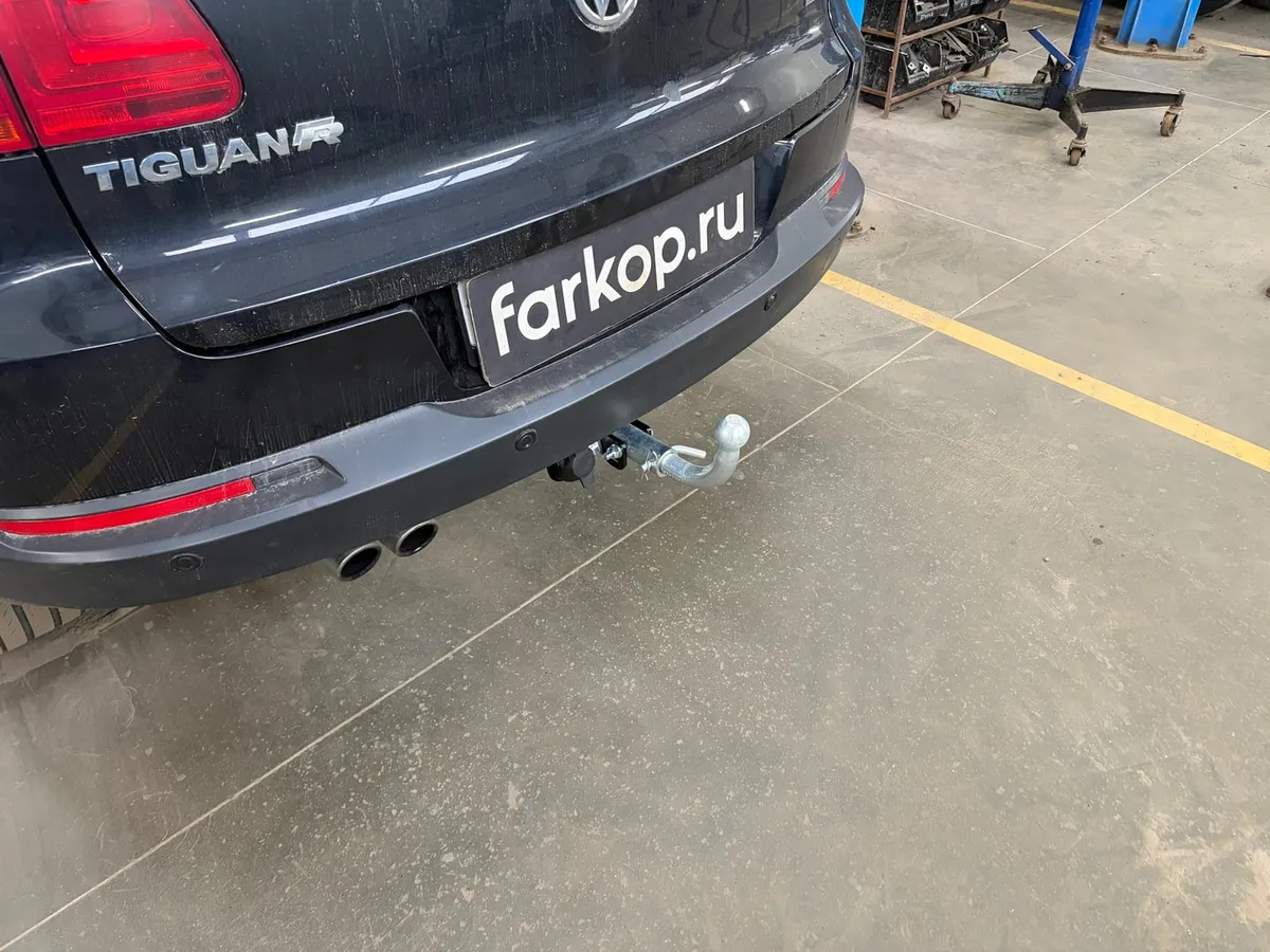Фаркоп Лидер Плюс для Volkswagen Tiguan 2007-2017 V123-BA в Ставрополь