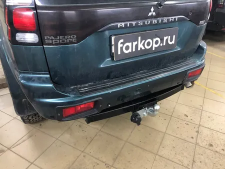 Фаркоп Лидер Плюс для Mitsubishi Pajero Sport 1998-2008 M107-F в Ставрополь