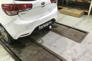 Установили фаркоп Трейлер для Kia Rio 2015 г.в.