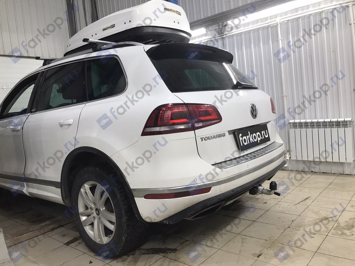 Установили фаркоп Galia для Volkswagen Touareg 2017 г. Установили фаркоп Galia для Volkswagen Touareg 2017 г.